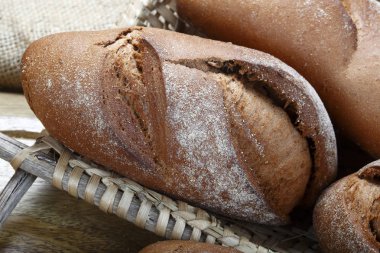 Lezzetli taze ev yapımı çörekler