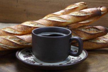 Taze lezzetli kızarmış baget