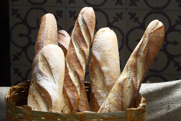 新鲜美味的烤面包 — 图库照片