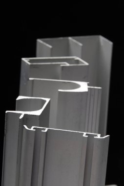 Windows, kapı, banyo kutuları için alüminyum profil