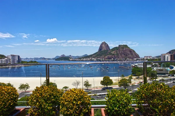 Veduta Panoramica Aerea Della Città Rio Janeiro Principale Destinazione Turistica — Foto Stock