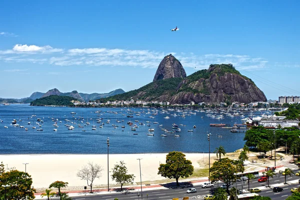 Vista Panorâmica Aérea Cidade Rio Janeiro Principal Destino Turístico Brasil — Fotografia de Stock