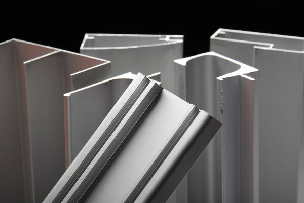 Aluminum profile for windows, doors, bathroom boxes