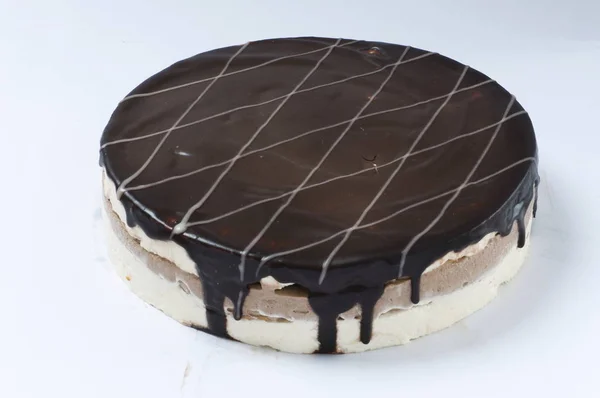 เค้กช็อคโกแลตเทศกาล — ภาพถ่ายสต็อก
