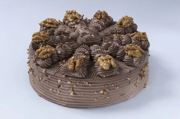 Святковий шоколадний торт — стокове фото