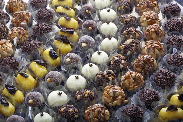 Doces Chocolate Tradicionais Para Festas Brasileiras — Fotografia de Stock