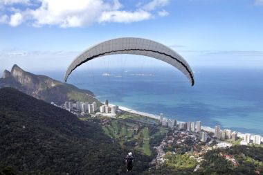 Rio de Janeiro Sao Conrado Paraglider 