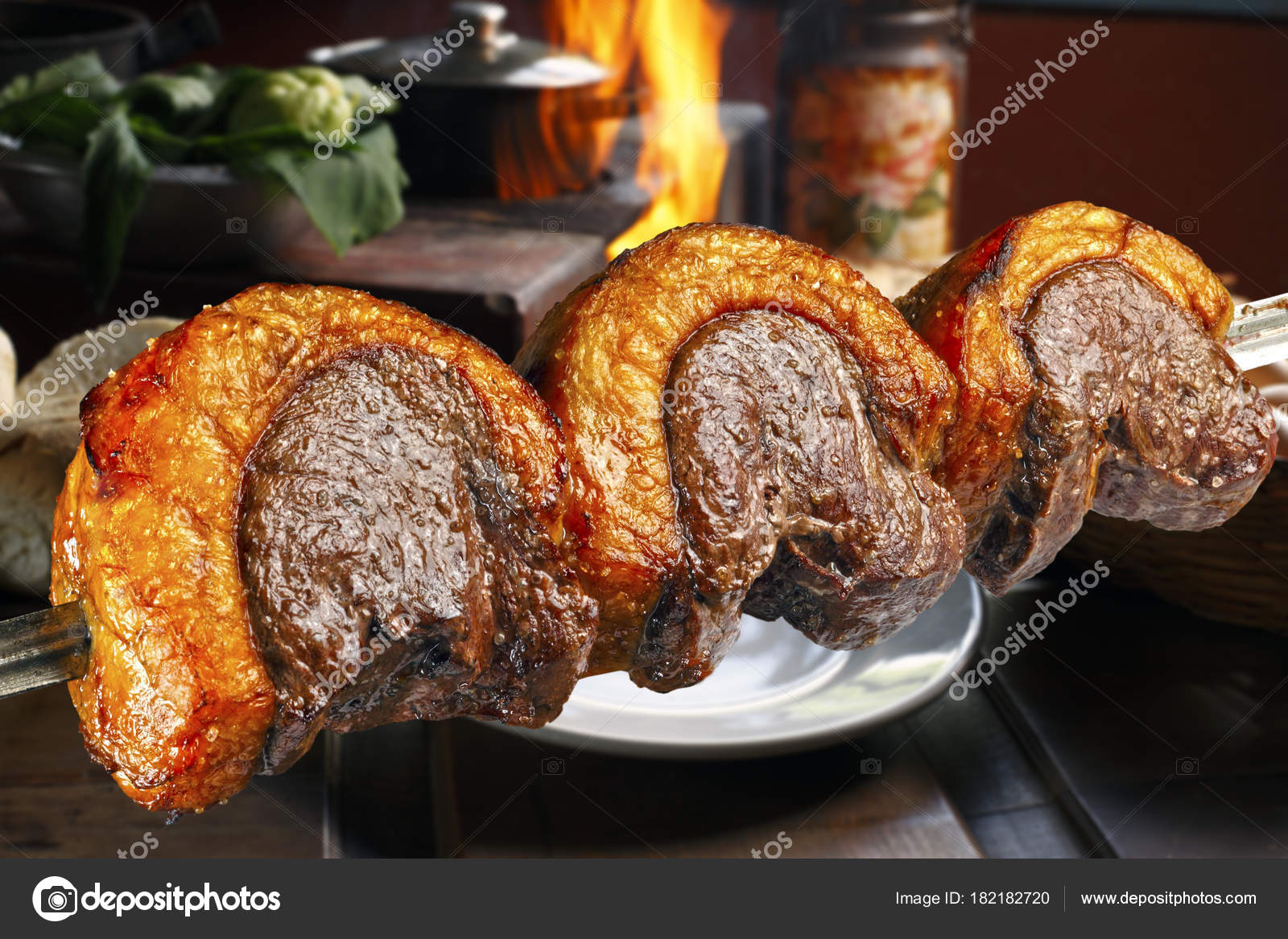 Picanha no espeto Stock Photos, Royalty Free Picanha no espeto Images