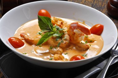 karides tartar sos ile