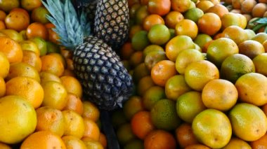 taze narenciye meyve pazar ahır, yakından görmek 