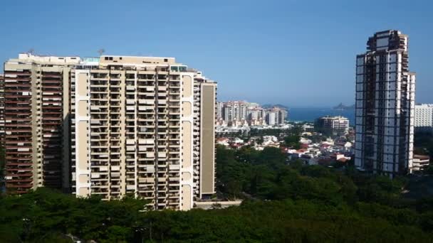 Rio Janeiro Die Wichtigste Touristenattraktion Brasiliens — Stockvideo