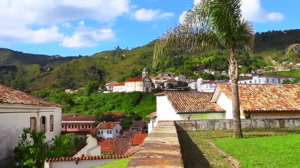 Ouro Preto Minas Gerais Brazylia — Wideo stockowe