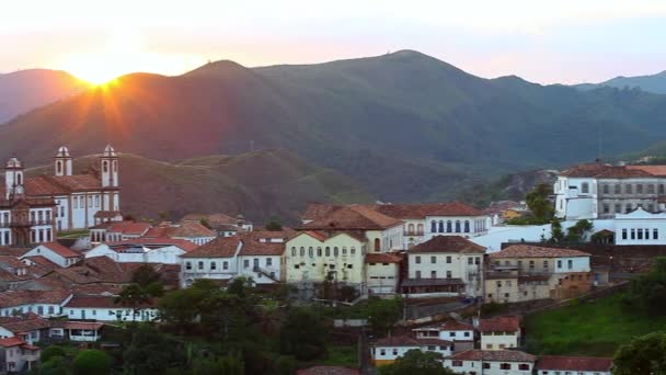 Ouro Preto Minas Gerais Brasilien — Stockvideo