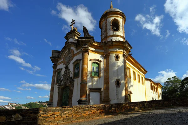 Church Ouro Preto Minas Gerais Brazil — Φωτογραφία Αρχείου