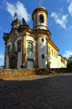 Church in Ouro Preto, Minas Gerais, Brazil
