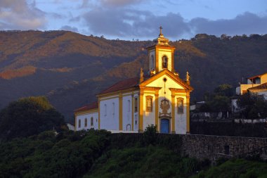 Church in Ouro Preto, Minas Gerais, Brazil
