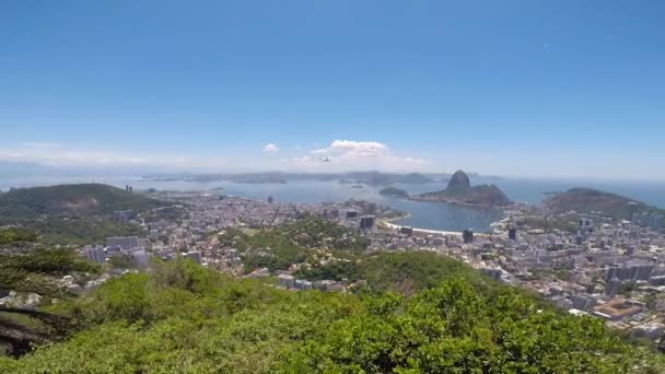 Rio Janeiro Main Tourist Attraction Brazil — Stock Video