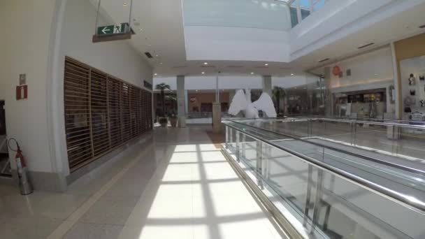 サンパウロ ブラジルのサンパウロ ブラジル 2014 イグアテミ ショッピング モール — ストック動画