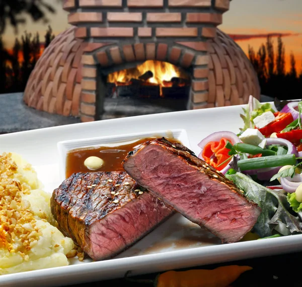 Picanha Tradicional Barbacoa Brasileña — Foto de Stock