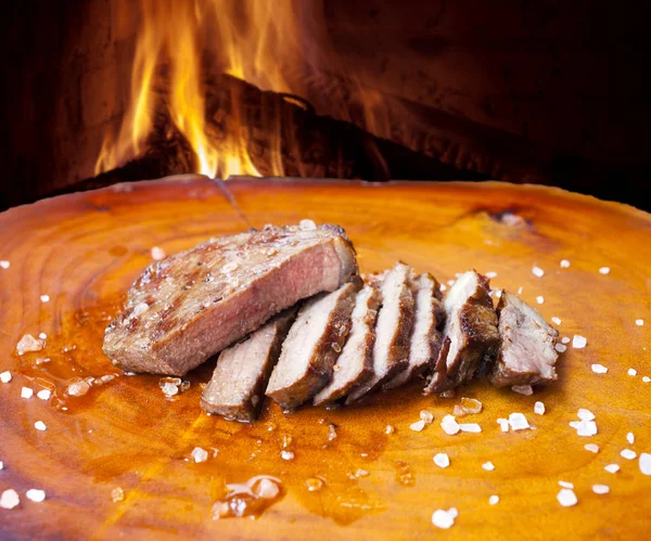 Picanha, geleneksel Brezilya sığır eti kesimi. — Stok fotoğraf