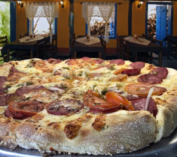 Pizza  pepperoni — Stock Photo, Image