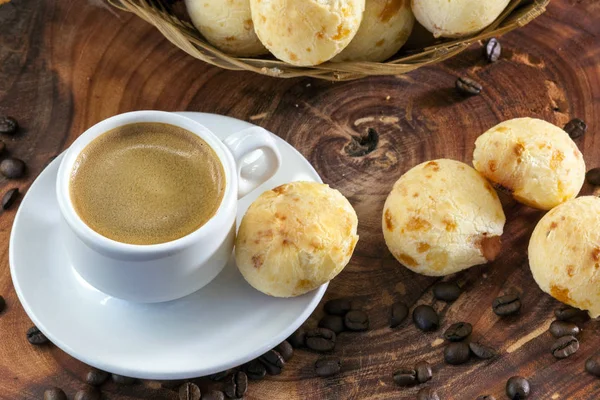 Brazilian snack cheese bread — Stock Photo, Image