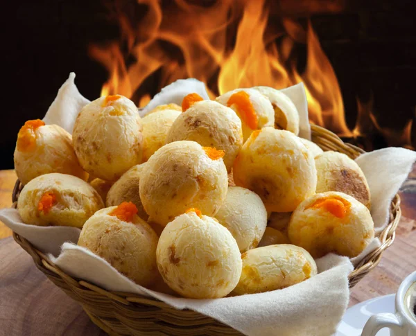 Pao de queijo — Stockfoto