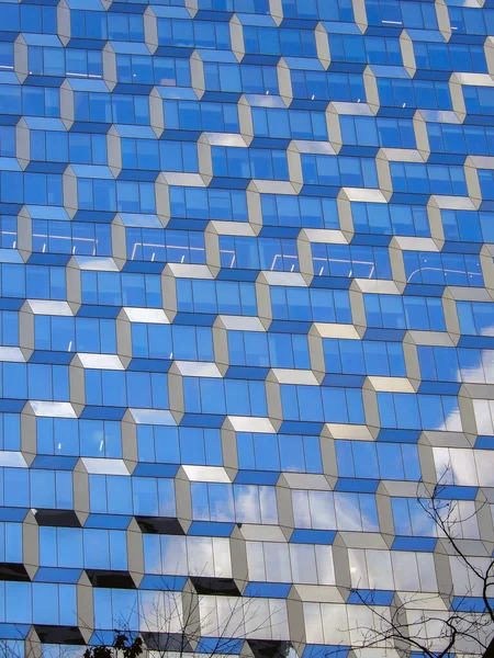 Ventanas Fondos Textura Del Edificio Nueva York —  Fotos de Stock