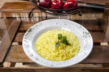 Risotto, geleneksel İtalyan mutfağı.