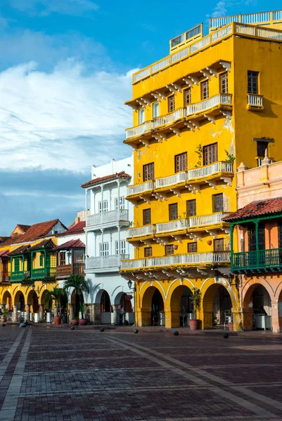 Widok Cartagena Indias Kolumbia — Zdjęcie stockowe