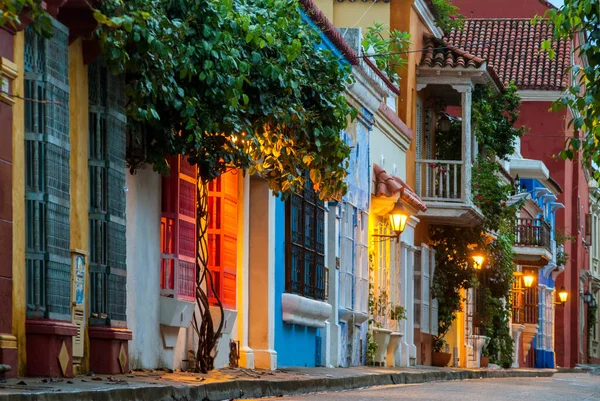 Vista Cartagena Indias Colômbia — Fotografia de Stock