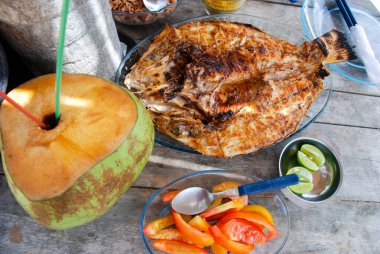 Jericoacoara, Jijoca de Jericoacoara, Ceara, Brezilya, balık, hindistan cevizi ve salatanın batı kıyısındaki kum tepelerinin arkasına saklanmış bakir bir plajdır.