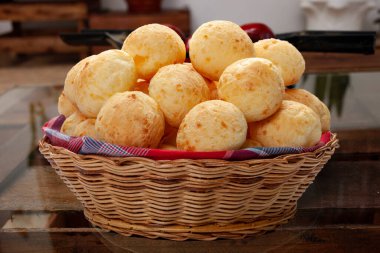 Brezilyalı Aperatif peynir ekmek, pao de queijo
