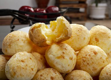 Brezilyalı Aperatif peynir ekmek, pao de queijo