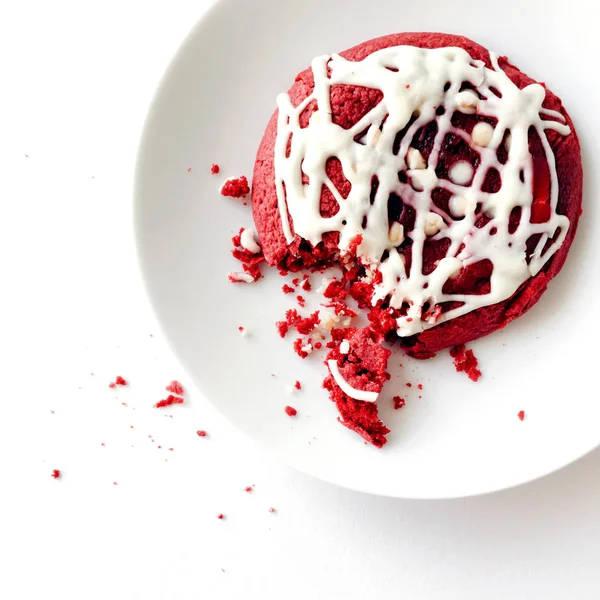 Red velvet cookie — Stock Photo, Image