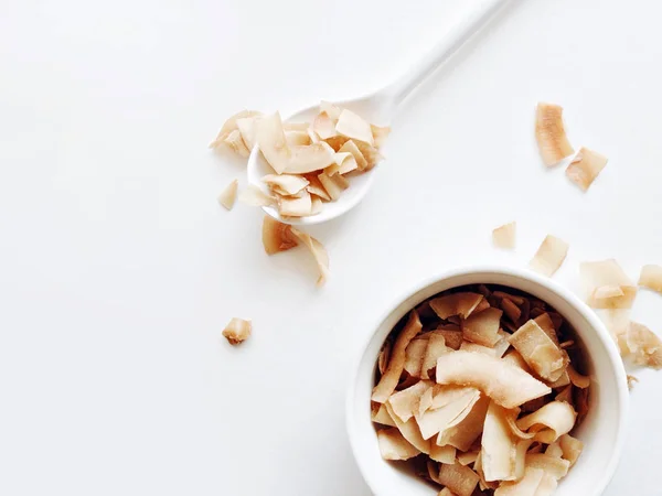 Chips de coco — Fotografia de Stock