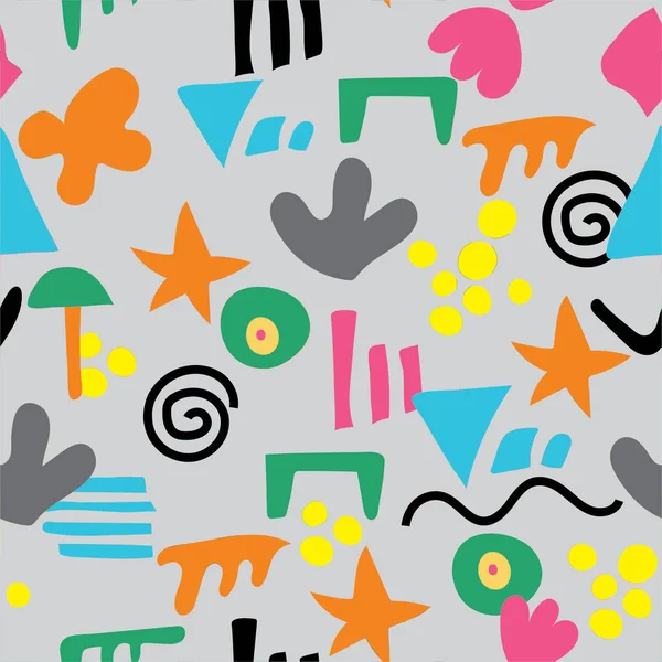 Soyut şekil vektörü kusursuz desen