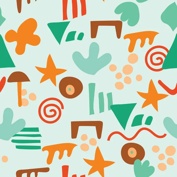 Soyut şekil vektörü kusursuz desen