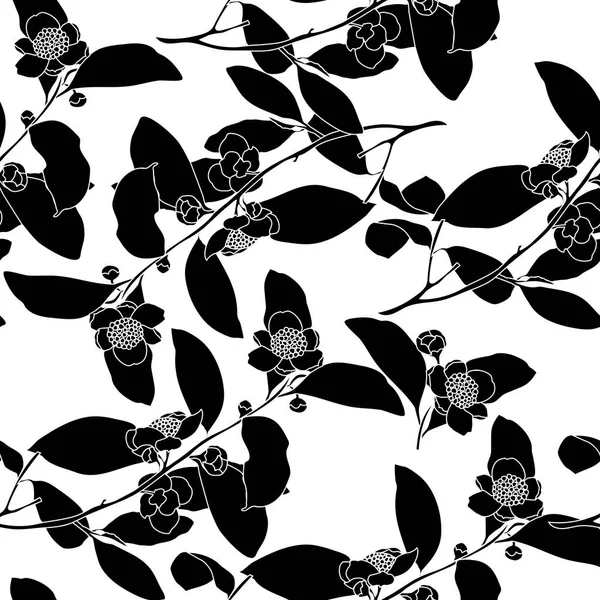 çiçek sorunsuz vektör desen