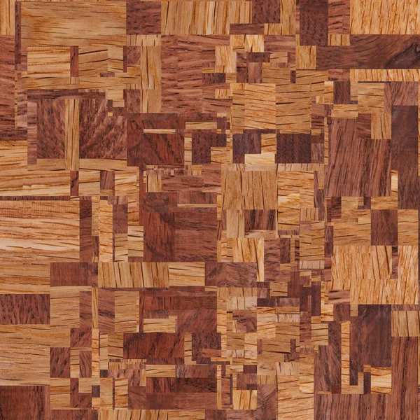 Wooden background, squares in a checkerboard pattern — Stock Photo, Image