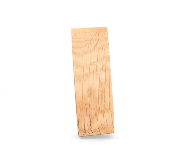 Alfabeto decorativo 3D de madera, mayúscula I — Foto de Stock
