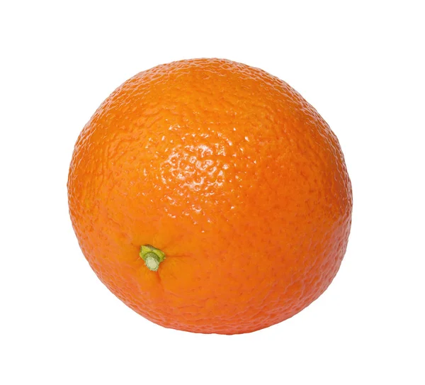 Oranžové plody na bílém pozadí s ořezovou cestou — Stock fotografie