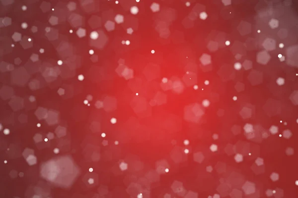 Abstract illustration of red and white bokeh background. — Stock Photo, Image