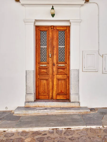 Vintage porta de madeira — Fotografia de Stock