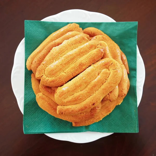 Smirneika galletas griegas caseras de Navidad — Foto de Stock