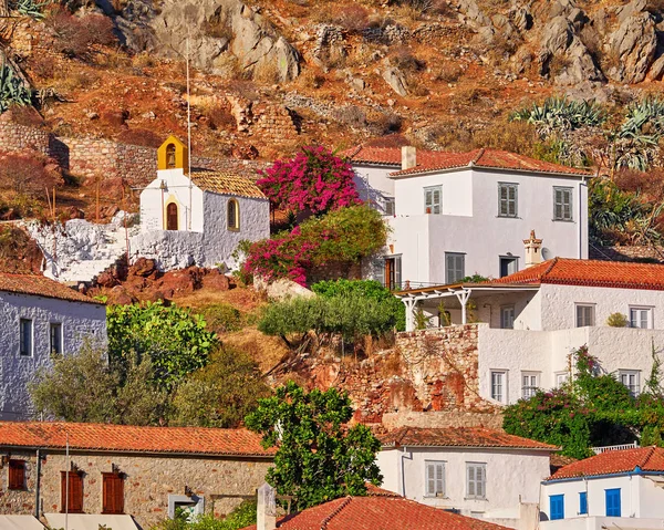 Staden Hydra island, Grekland — Stockfoto