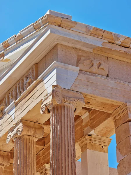 Athens Greece Acropolis Temple Athena Nike Detail — Stock Photo, Image