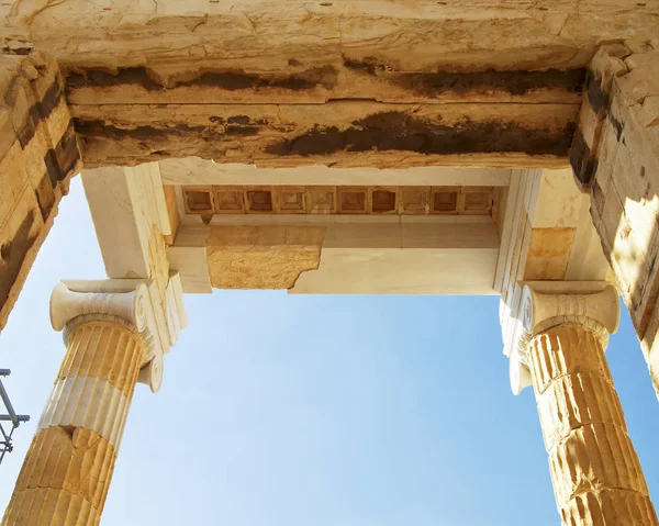 Athen Griechische Akropolis Ruinen Details — Stockfoto