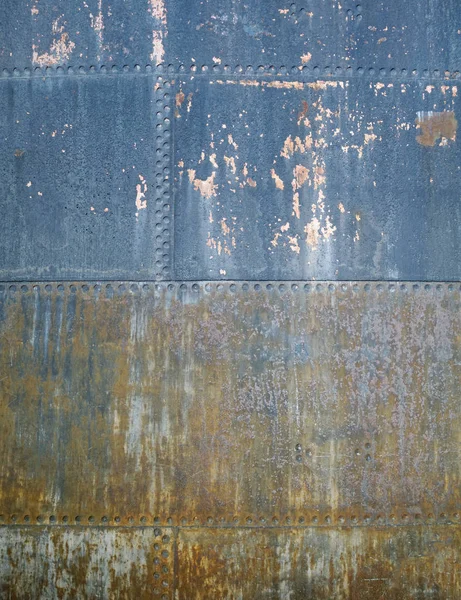 Grunge Superficie Metálica Primer Plano Fondo Textura Oxidada — Foto de Stock