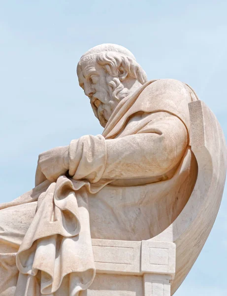 Πλάτων Διάσημος Αρχαίος Έλληνας Φιλόσοφος — Φωτογραφία Αρχείου